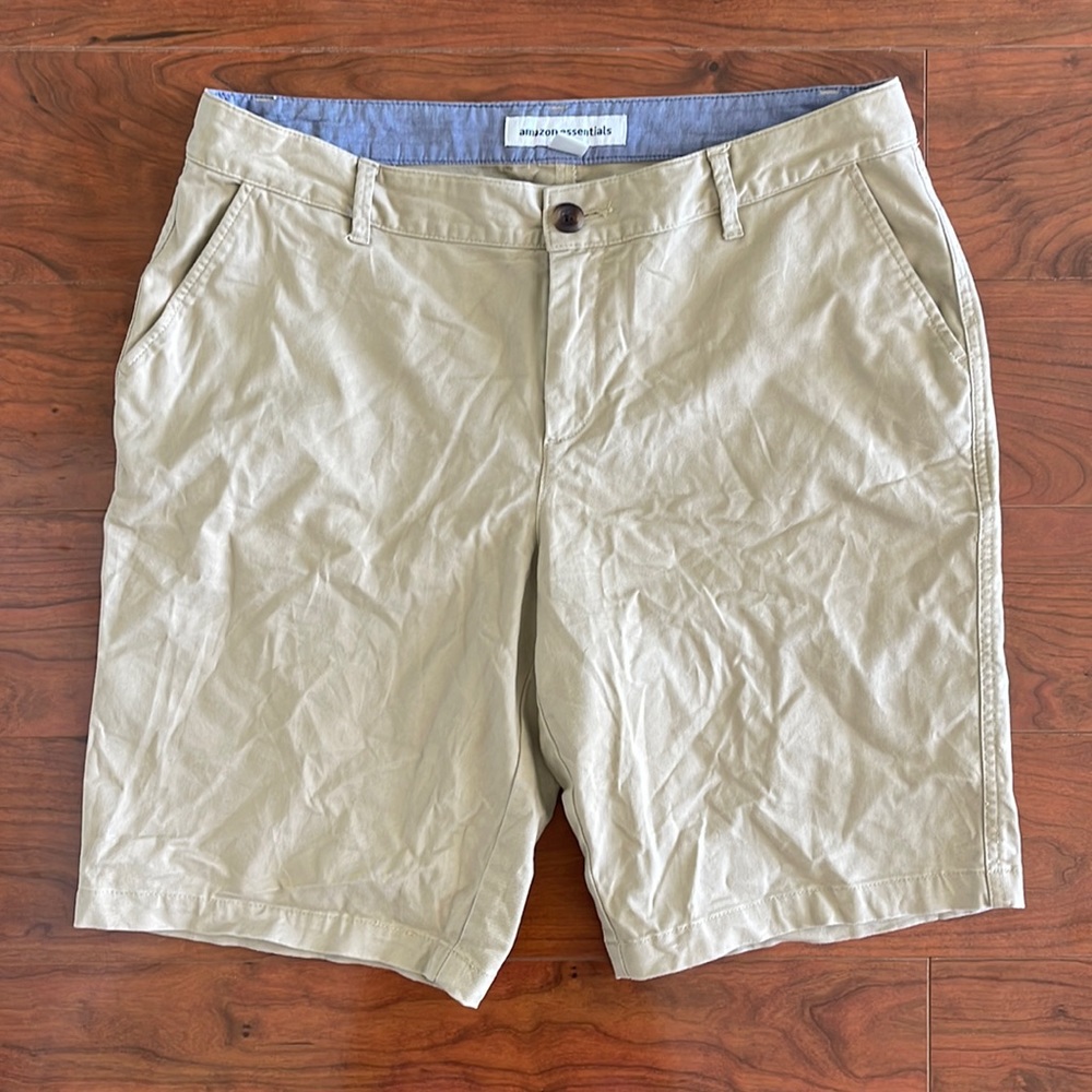 Khaki Tan Chino Bermuda Shorts Jorts